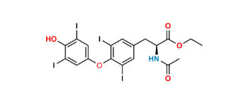 Picture of N-Acetyl L-thyroxine ethyl ester