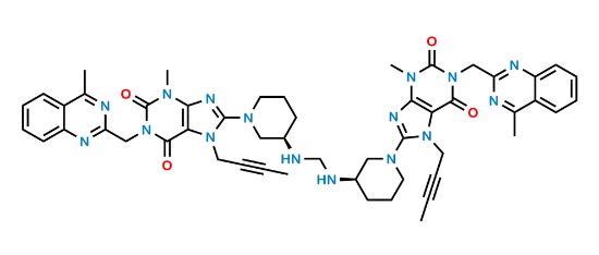 Picture of  Linagliptin N,N’-Methylene Dimer
