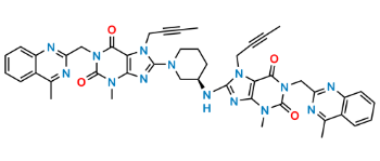 Picture of N-Depiperidin-3-Amine Linagliptin Dimer