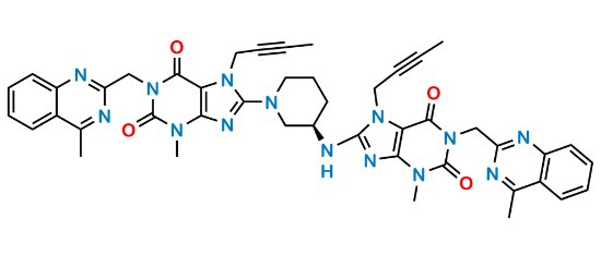 Picture of N-Depiperidin-3-Amine Linagliptin Dimer