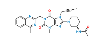 Picture of Linagliptin N-Acetyl Impurity