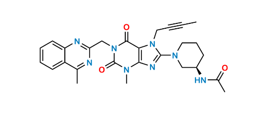 Picture of Linagliptin N-Acetyl Impurity