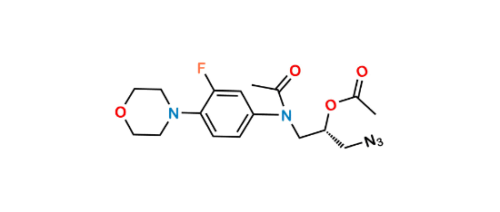 Picture of Linezolid N,O-Diacetyl Azido Impurity