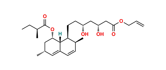 Picture of Lovastatin Hydroxy Acid Allyl Ester