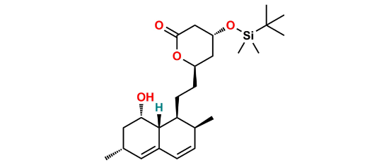 Picture of Lovastatin Diol Lactone 4-tert-Butyldimethylsilyl Ether