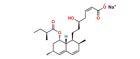 Picture of Cis-2,3-Dehydro Lovastatin Acid Sodium Salt