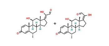 Picture of MethylPrednisolone EP Impurity D (Isomer mixture-1 and 2)