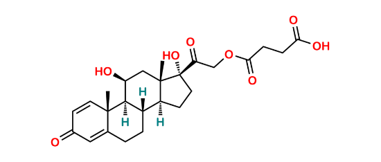 Picture of Methylprednisolone hydrogen succinate EP Impurity E