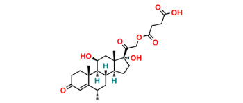 Picture of 6α-​Methyl Hydrocortisone 21-​Hemisuccinate