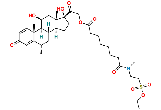 Picture of Methylprednisolone Suleptanate Ethyl Ester