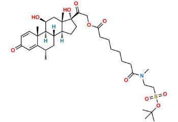 Picture of Methylprednisolone Suleptanate Tert Butyl Ester