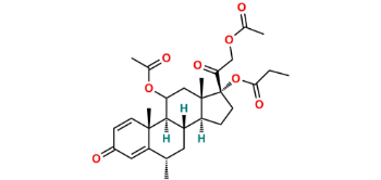 Picture of Methylprednisolone-17-propionate-11, 21 diacetate