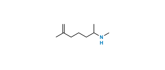 Picture of N,6-dimethylhept-6-en-2-amine