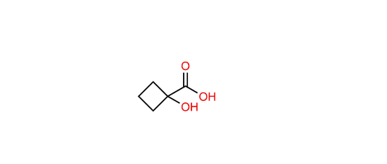 Picture of 1-hydroxycyclobutane-1-carboxylic acid