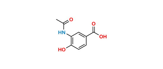 Picture of 3-(Acetylamino)-4-hydroxybenzoic acid