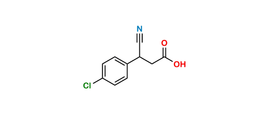 Picture of 3-(4-chlorophenyl)-3-cyanopropanic acid