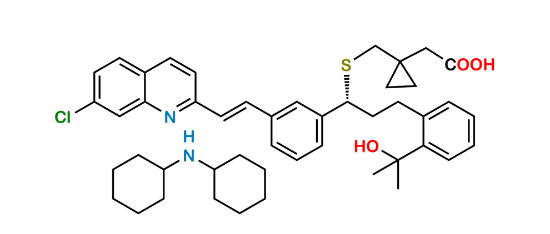 Picture of Montelukast Dicyclohexylamine