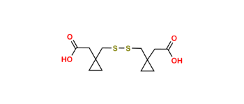 Picture of Montelukast Disulfide Diacid Impurity