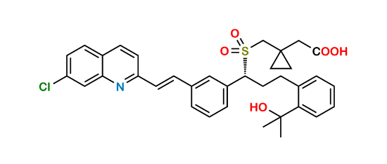 Picture of Montelukast Sulfone