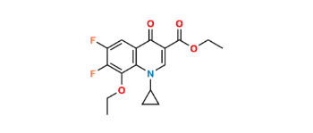 Picture of Moxifloxacin Difluoro Ethoxy Ethyl Ester