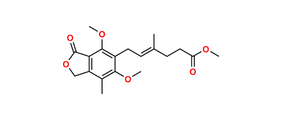 Picture of Mycophenolic Acid O-Methyl Methyl Ester