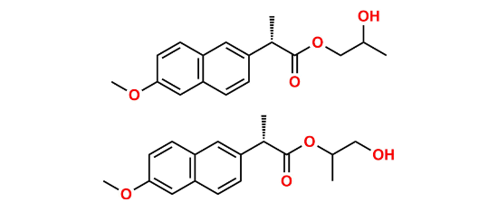 Picture of Naproxen  1,2-Propylene Glycol  Esters (Mixture of Isomers) 