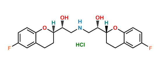 Picture of Nebivolol Impurity I Hydrochloride (RR,SR)