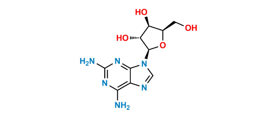 Picture of Nelarabine Diamine Impurity Picture of Nelarabine Diamine Impurity