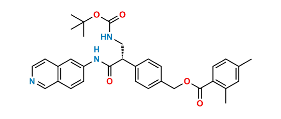 Picture of Boc Aminoisoquinoline Impurity