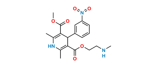 Picture of Nicardipine N-Desbenzyl Impurity