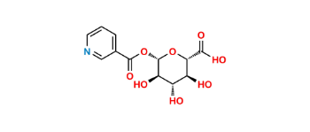 Picture of Nicotinic acid-acyl-β-D-glucuronide