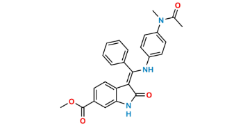 Picture of Nintedanib Acetyl Impurity 