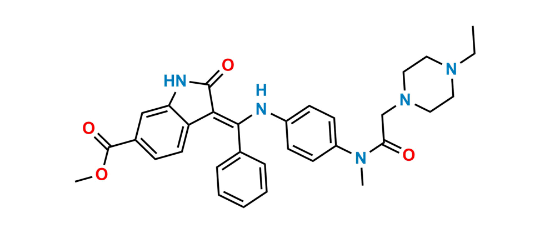Picture of Nintedanib Impurity 23