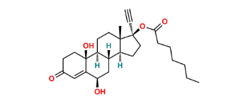 Picture of 6b-10b-dihydroxy-norethisterone enantate