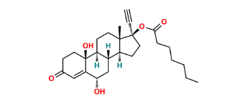 Picture of 6a-10b-dihydroxy-norethisterone enantate