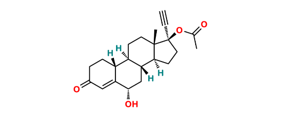 Picture of Norethindrone Acetate 6-alpha-Hydroxy Impurity