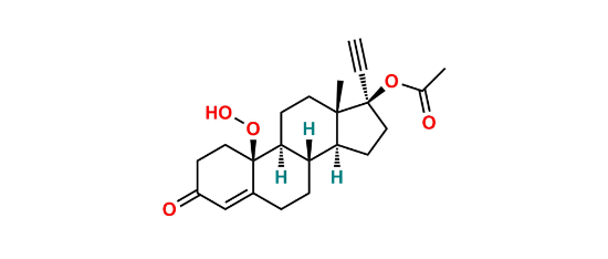 Picture of 10β-Hydroperoxy Norethindrone Acetate