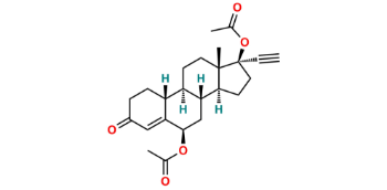 Picture of 6ß-Acetoxynorethindrone Acetate