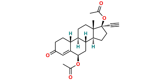 Picture of 6ß-Acetoxynorethindrone Acetate