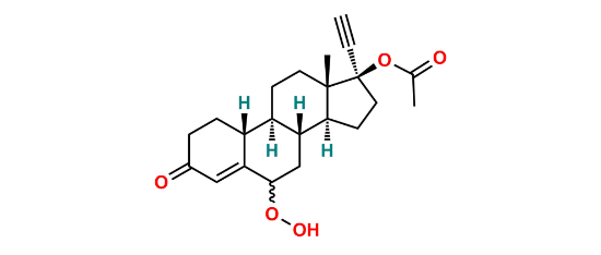 Picture of 6(α,β)-Hydroxy Norethindrone Acetate