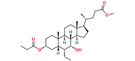 Picture of Obeticholic Acid Hydroxy Ester Impurity 