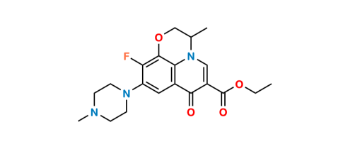 Picture of Ofloxacin EP Impurity D Ethyl Ester