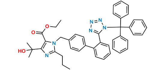 Picture of Olmesartan Ethyl Ester Trityl Impurity