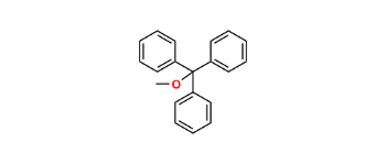Picture of Olmesartan Impurity (Methyl Triphenylmethyl Ether)