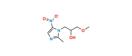 Picture of 1-methoxy-3-(2-methyl-5-nitroimidazol-1-yl)propan-2-ol