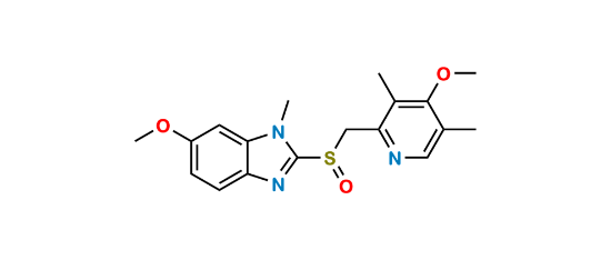 Picture of Omeprazole N-Methyl 6-Methoxy Analog