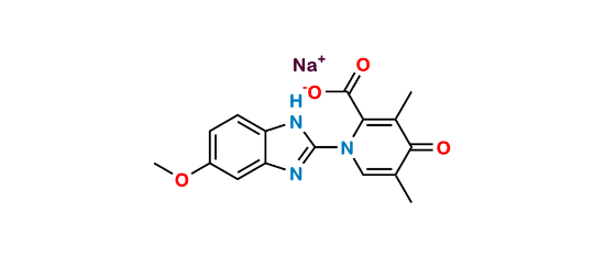 Picture of Omeprazole Pyridone Acid Sodium Salt