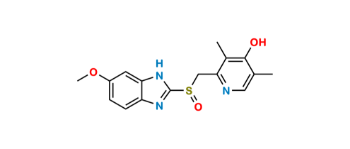 Show details for Omeprazole 4-Desmethyl Impurity Picture of Omeprazole 4-Desmethyl Impurity