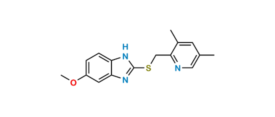 Picture of 4-Desmethoxy Omeprazole Sulfide