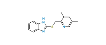 Show details for Bis-Desmethoxy Omeprazole Sulfide Picture of Bis-Desmethoxy Omeprazole Sulfide